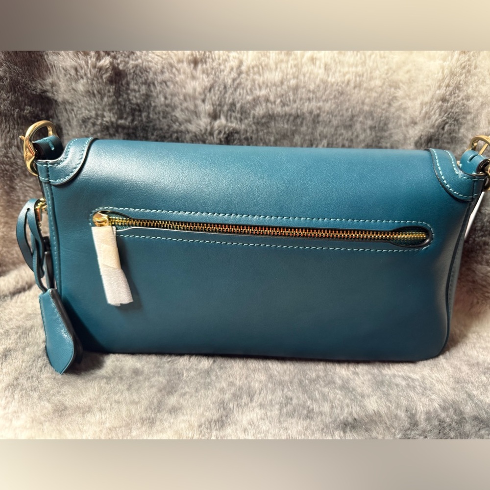 Coach Etta Small Flap Shoulder Bag NWT - Picture 9 of 12
